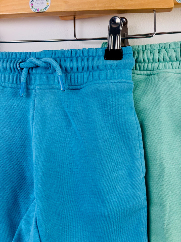 Next Blue and Green Jersey Shorts 3 Years