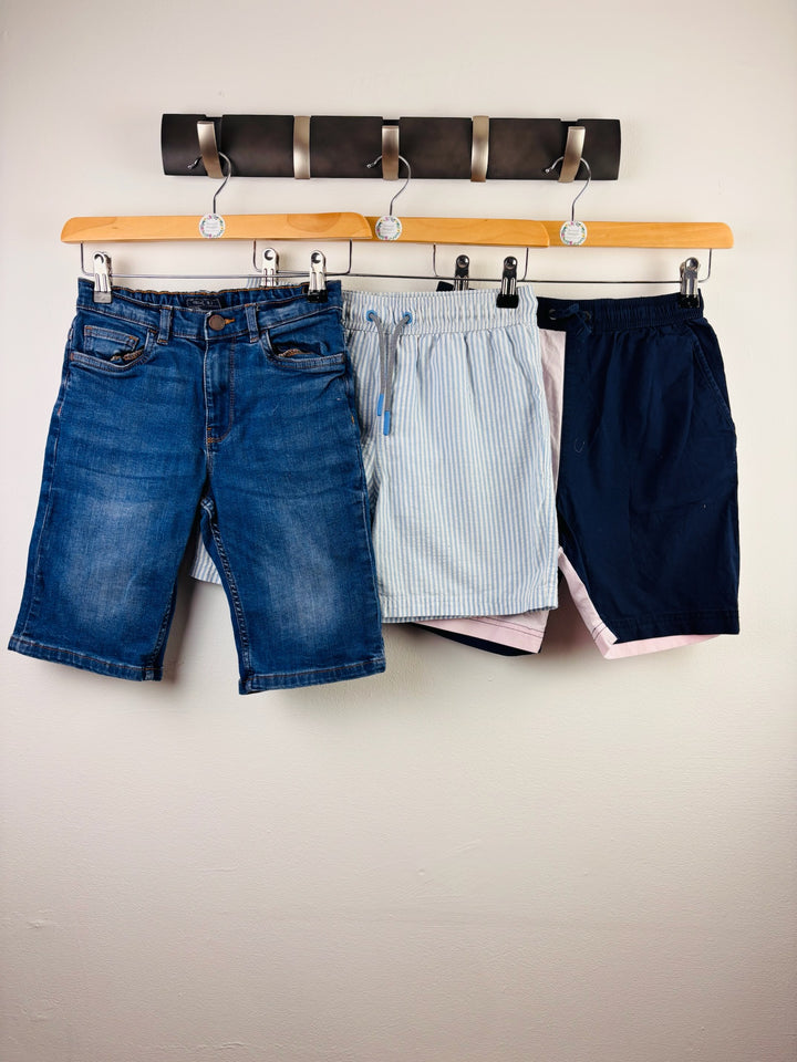 Next Joules M&S Boys Shorts Bundle 10 Years 3 Pairs