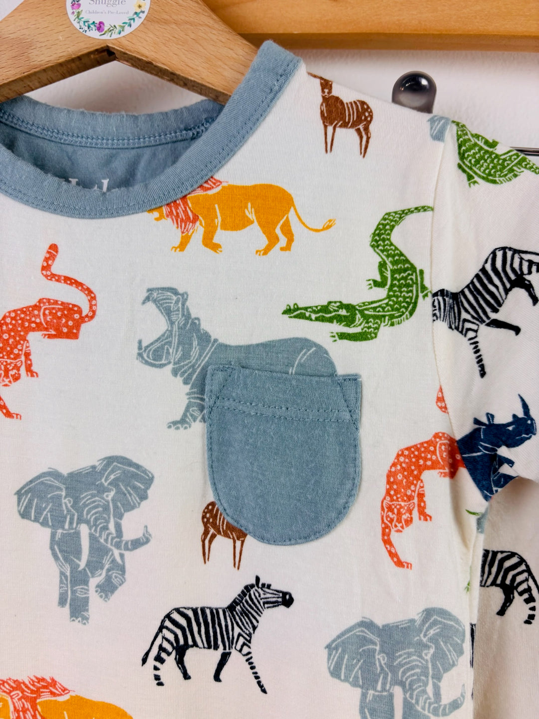 Hatley Animal Print Short Pyjamas 4 Years