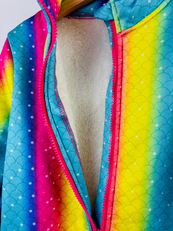 SHEIN Rainbow Ombré Tracksuit Set 7 Years
