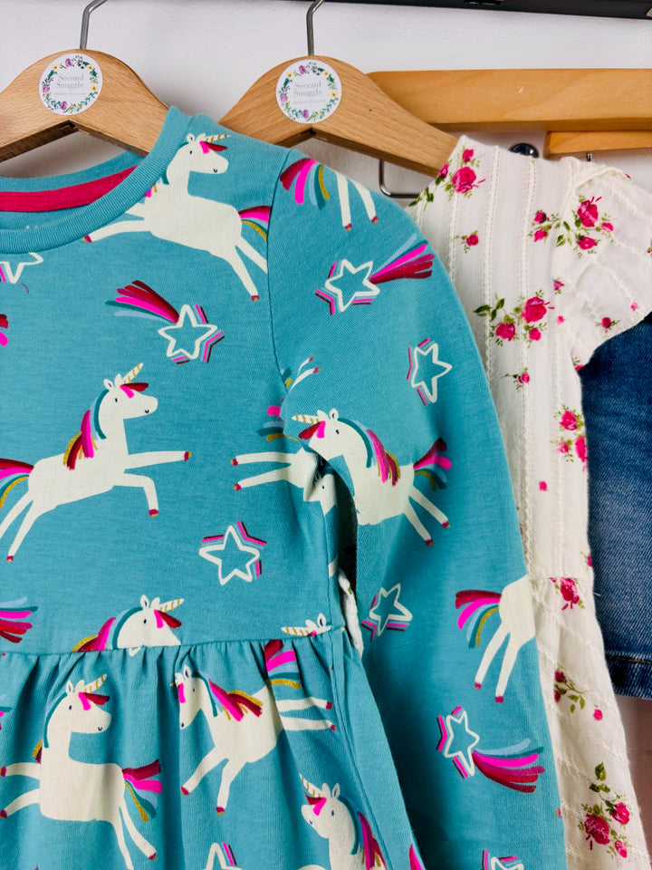 M&S Boden Monsoon Girls Clothing Bundle 2-3 Years 4 Pieces