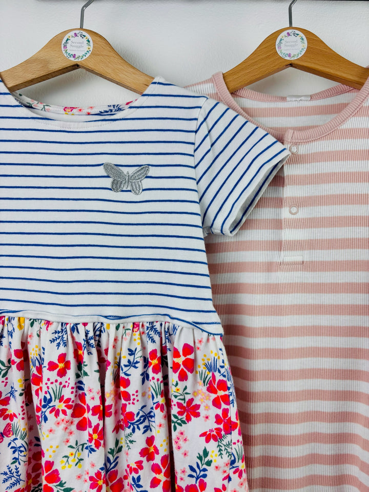 H&M FBZ & John Lewis Girls Clothing Bundle 3-4 Years 3 Pieces