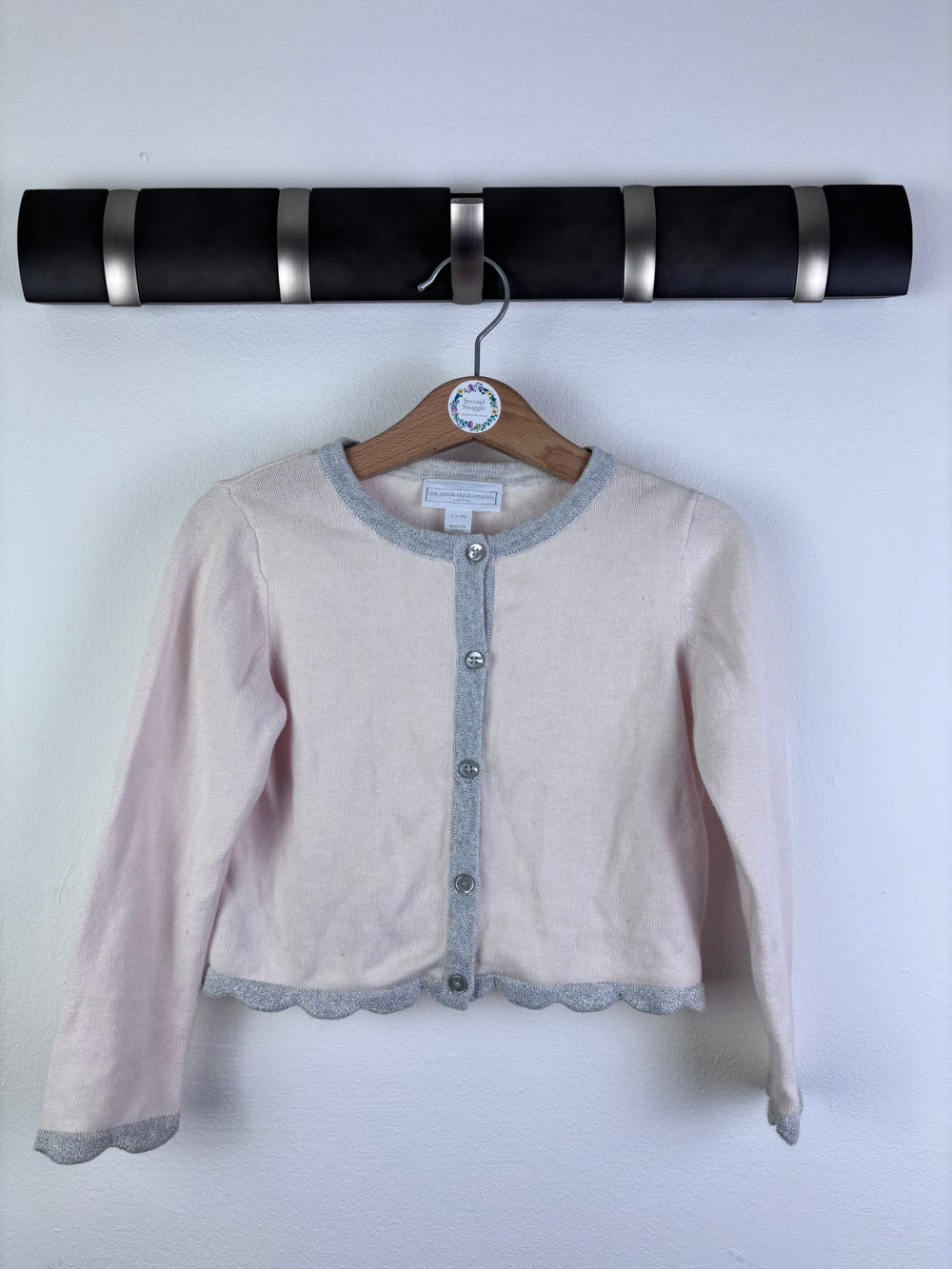 The Little White Company Pale Pink Cardigan 2-3 Years-Cardigans-Second Snuggle Preloved