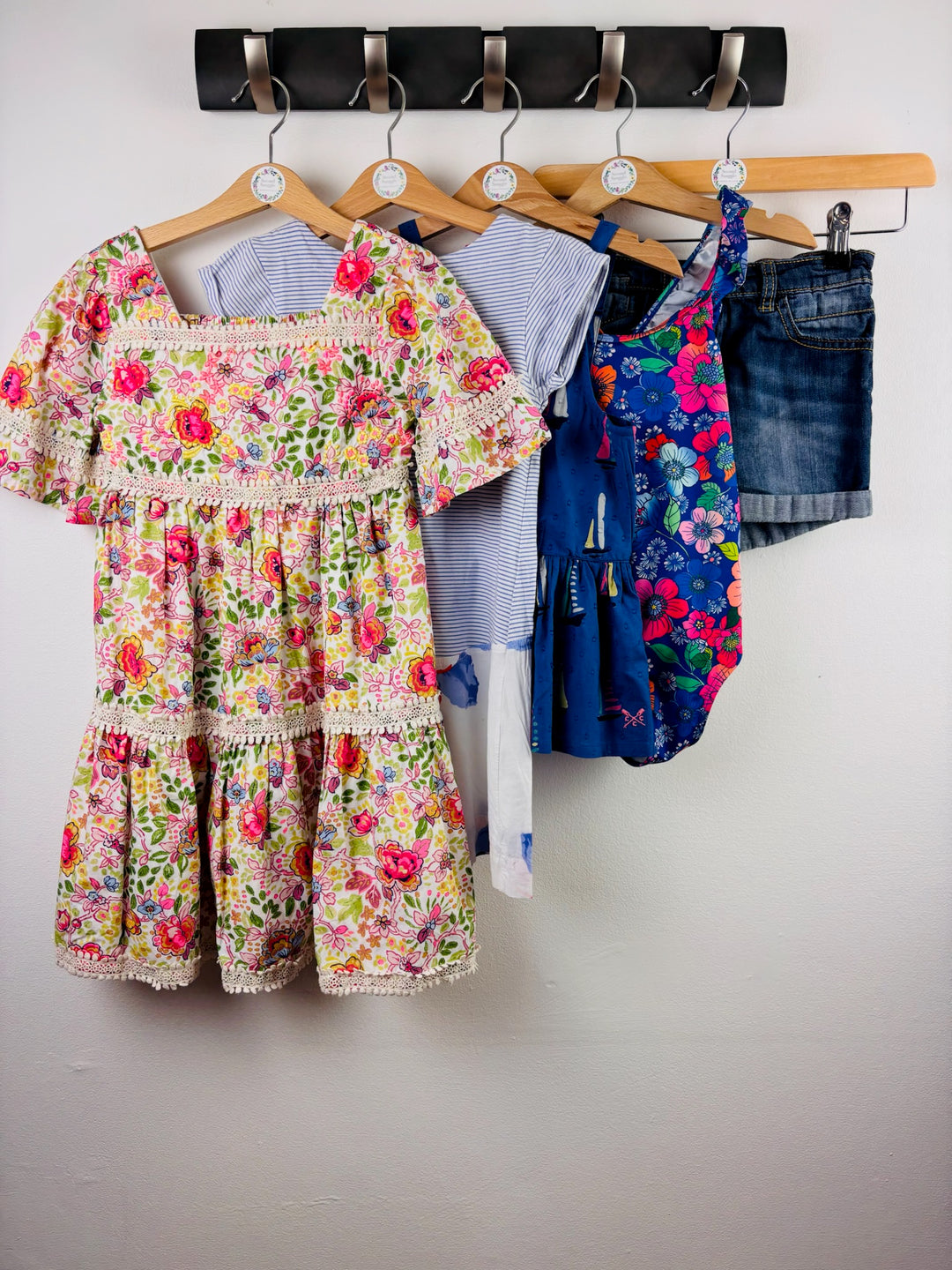 Joules Monsoon & Crew Girls Summer Clothing Bundle 5-6 Years 5 Pieces