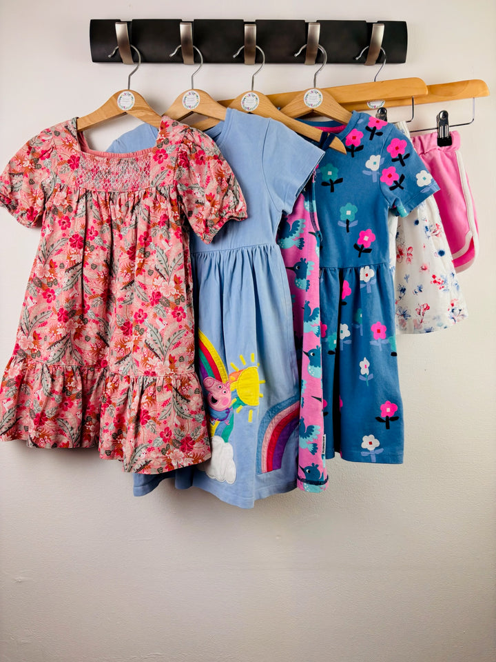 Next & Maxomorra Girls Clothing Bundle 4-5 Years 6 Pieces
