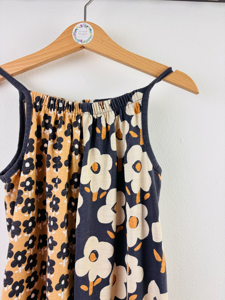 Next Black & Tan Floral Sleeveless Jumpsuit 5-6 Years