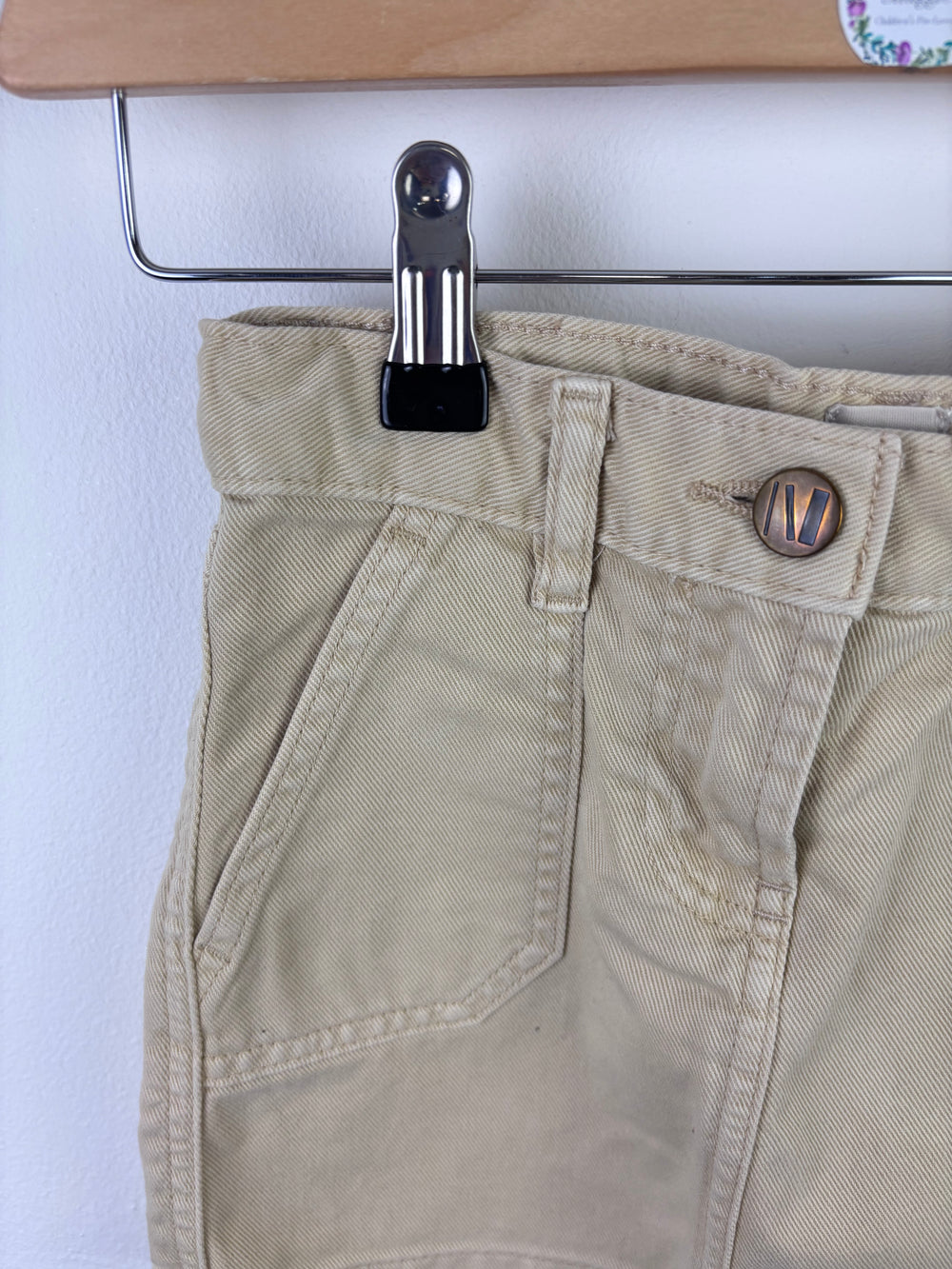 John Lewis Beige Skirt Adjustable Waist 5 Years-Skirts-Second Snuggle Preloved