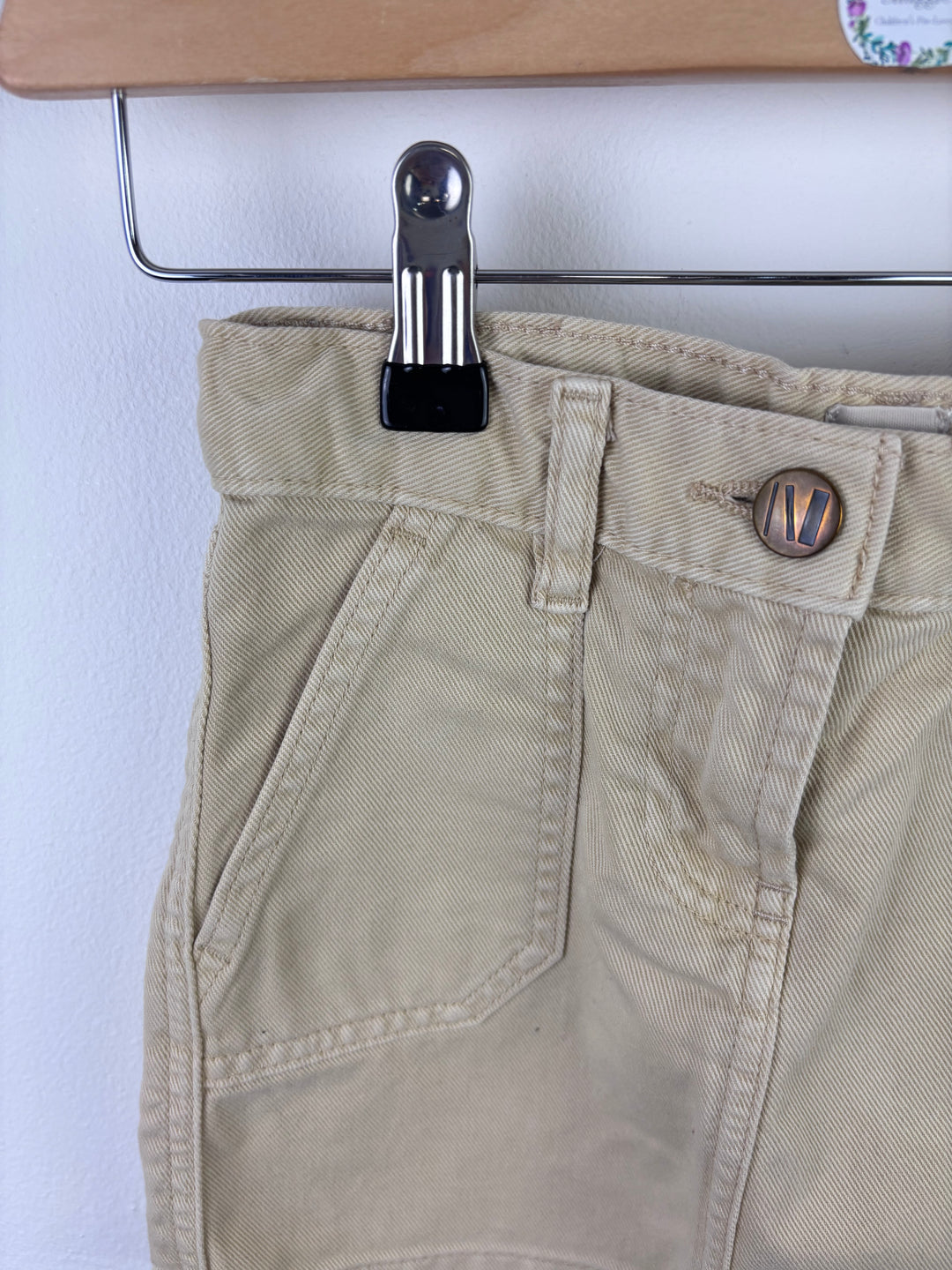 John Lewis Beige Skirt Adjustable Waist 5 Years-Skirts-Second Snuggle Preloved