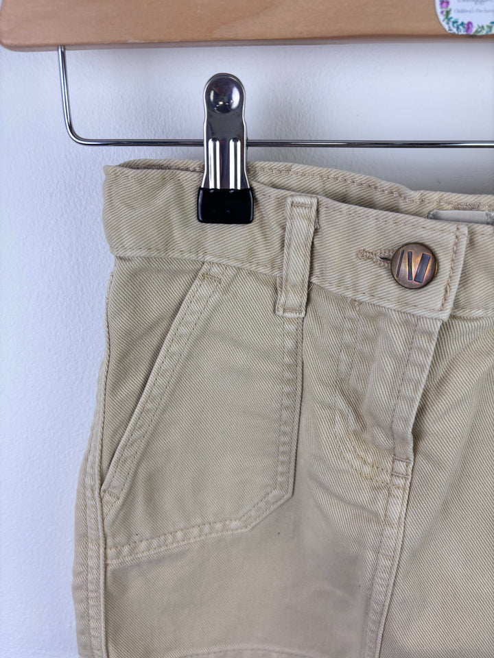 John Lewis Beige Skirt Adjustable Waist 5 Years-Skirts-Second Snuggle Preloved