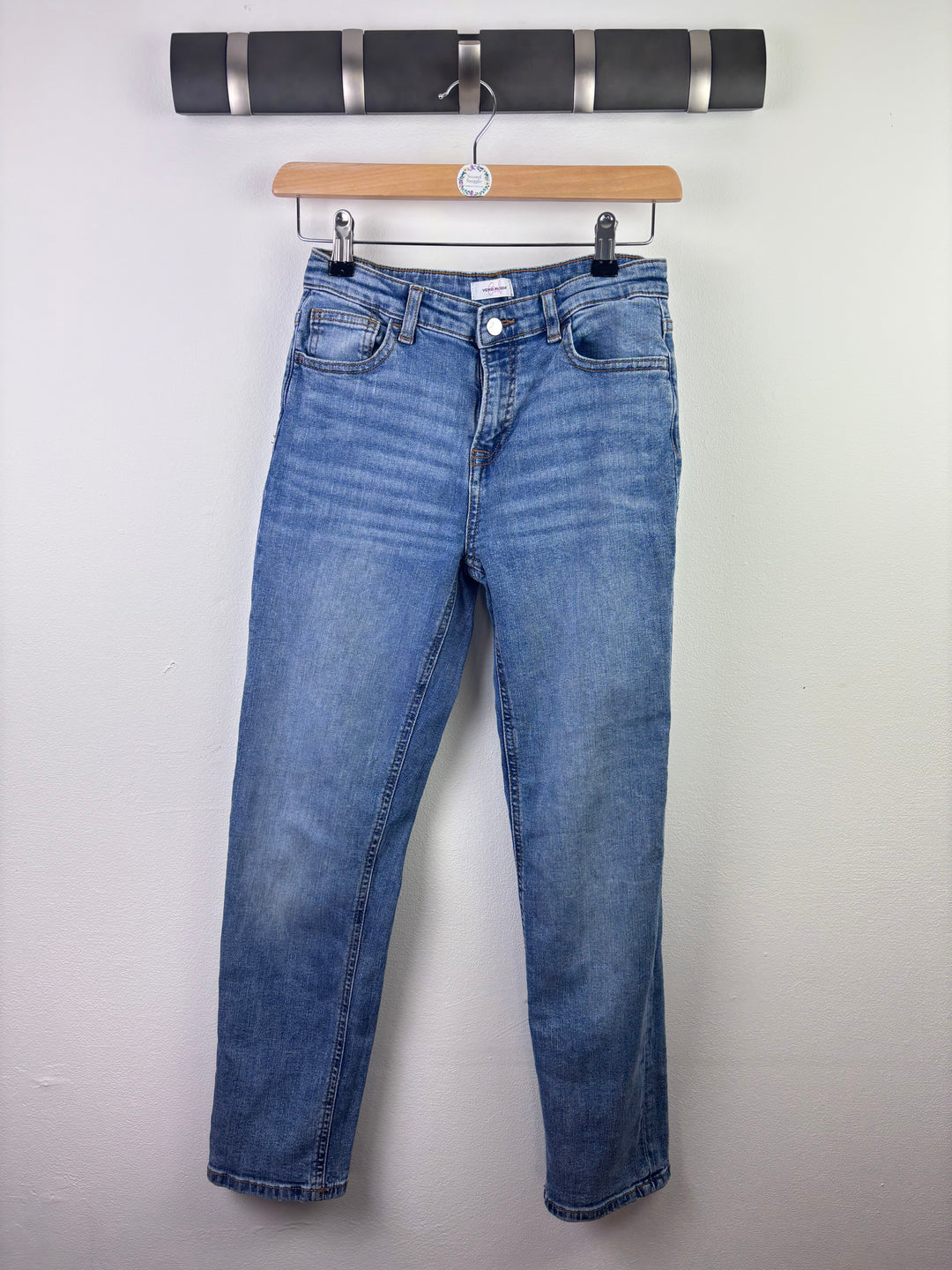 Vera Moda Light Wash Blue Jeans 11-12 Years-Trousers-Second Snuggle Preloved