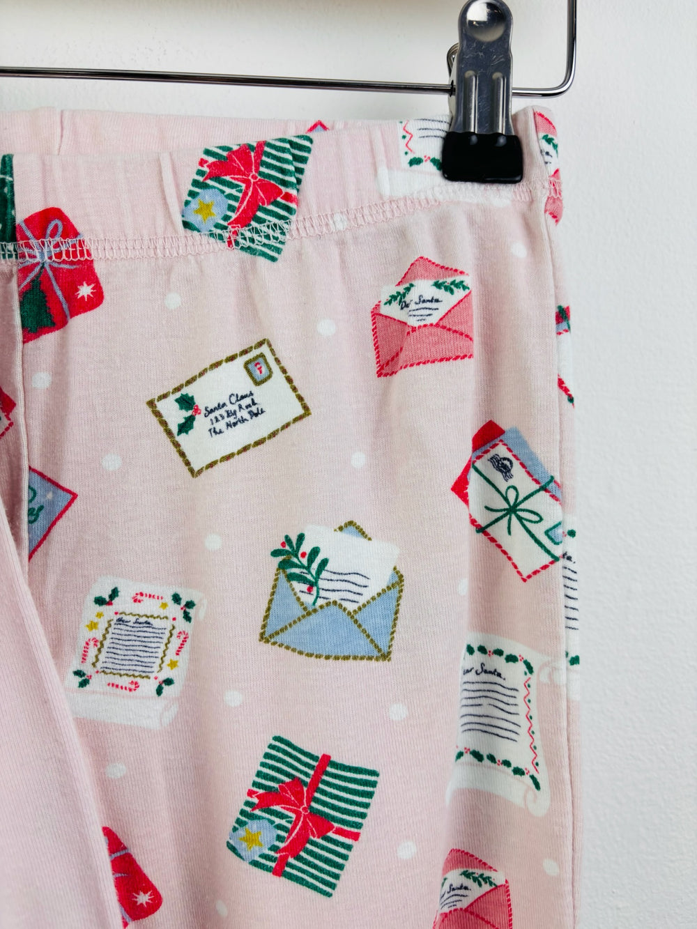 Boden Pink Robin Christmas Pyjamas 9 Years-Night Wear-Second Snuggle Preloved