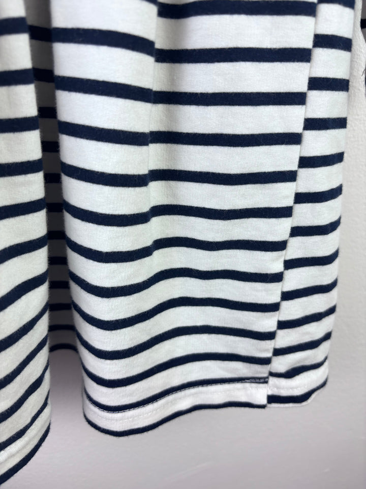 Lucie Et Coco Navy Stripe Dress Age 4-5 Years-Dresses-Second Snuggle Preloved