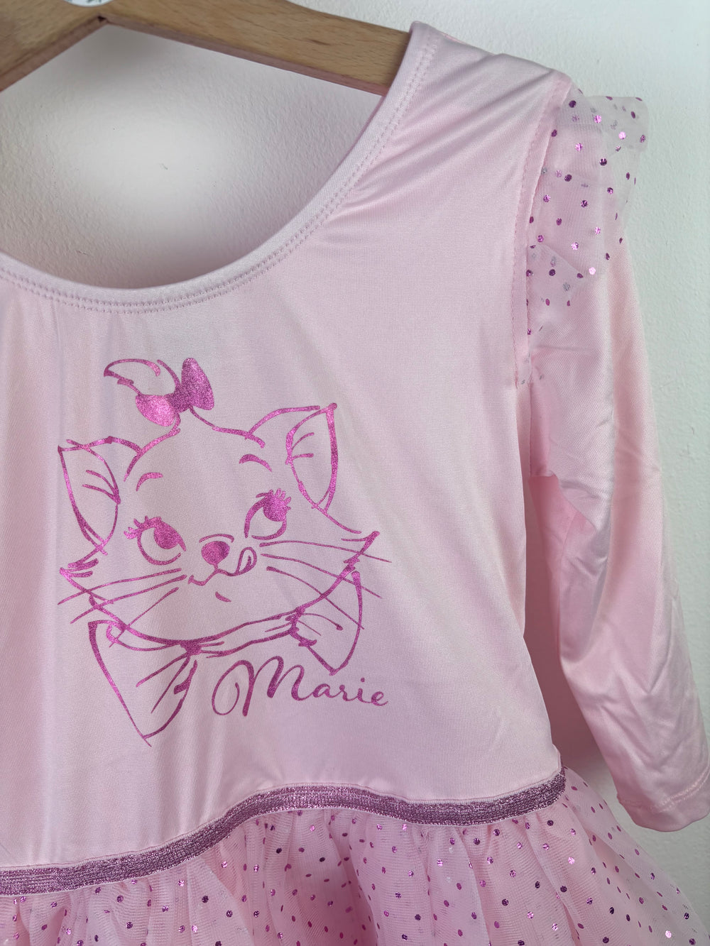 Pep & Co Pink Marie Dress Sparkle Age 8-9 Years-Dresses-Second Snuggle Preloved