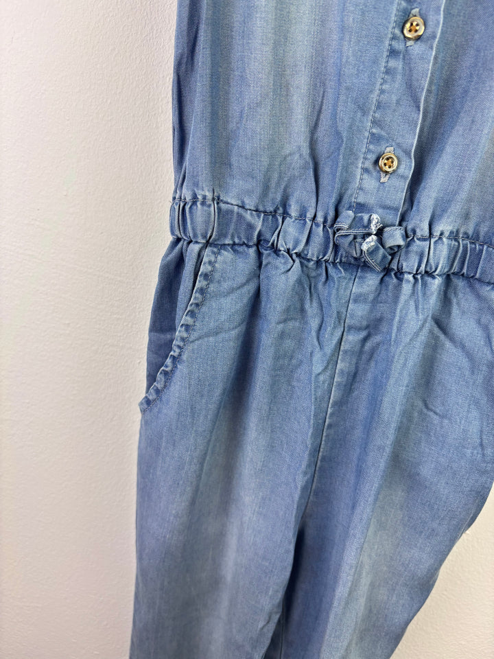 Primark Denim Jumpsuit Sleeveless Age 4-5 Years-Jump Suits-Second Snuggle Preloved