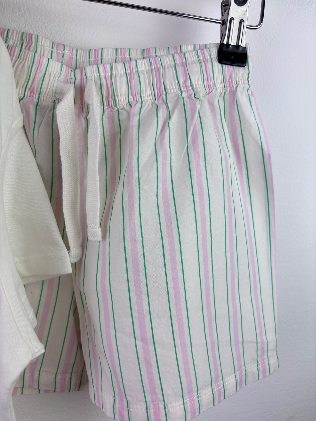 M&S Cream Berry Sweet Pyjama Set-Night Wear-Second Snuggle Preloved