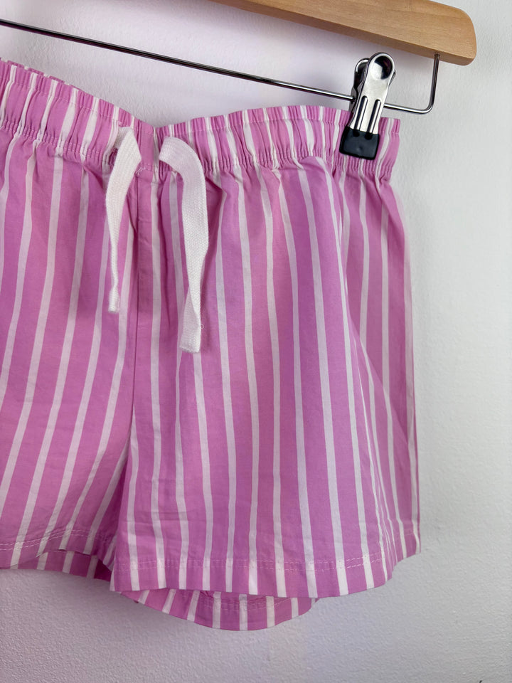 M&S Pink Fruit Print Pyjama Set-Night Wear-Second Snuggle Preloved