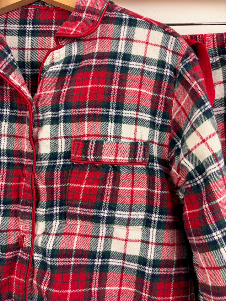 M&S Red Tartan Christmas Pyjamas 5-6 Years