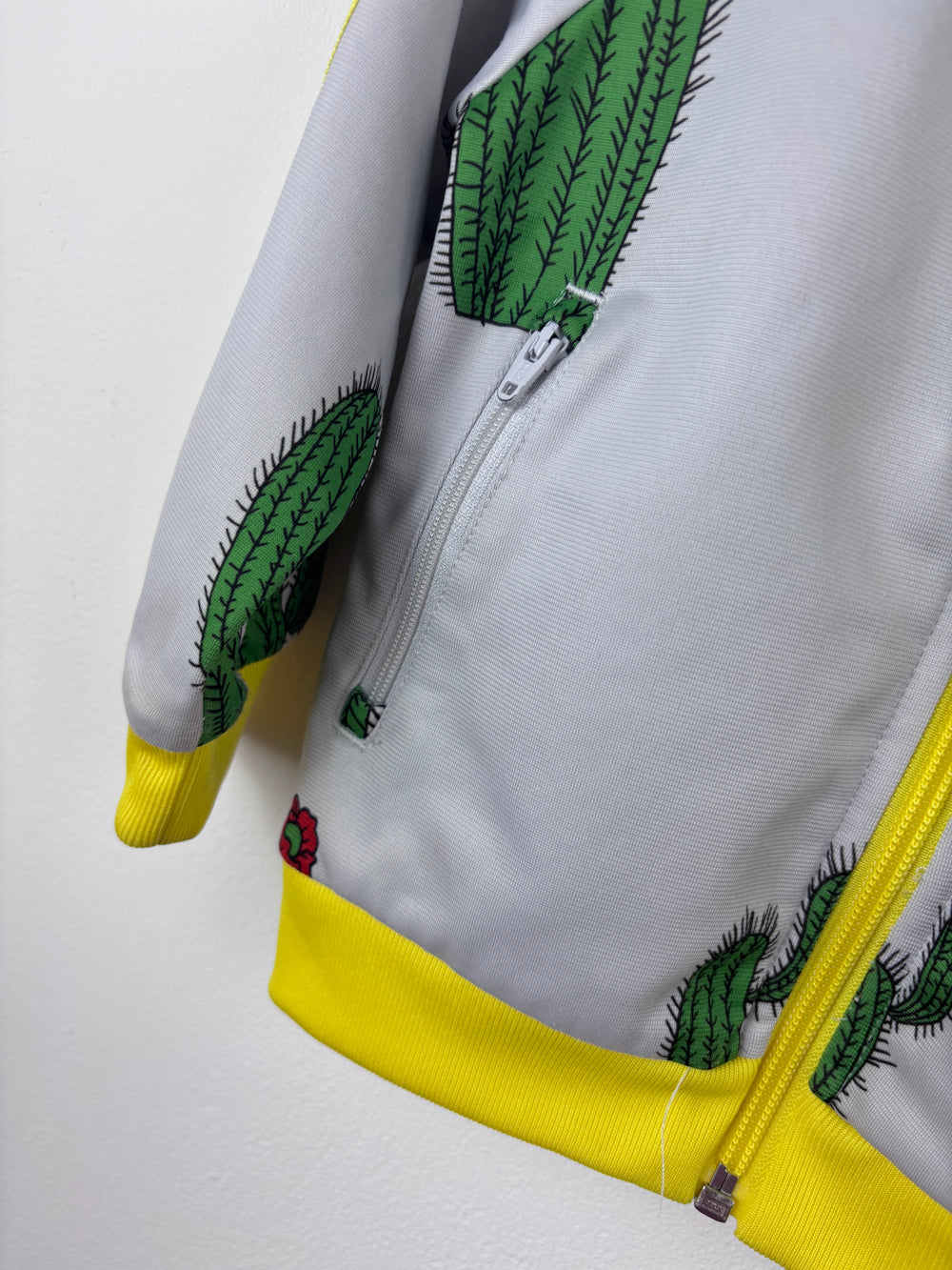 Adidas X Mini Rodini Grey Cactus Print Tracksuit 9-12 Months-Sets-Second Snuggle Preloved