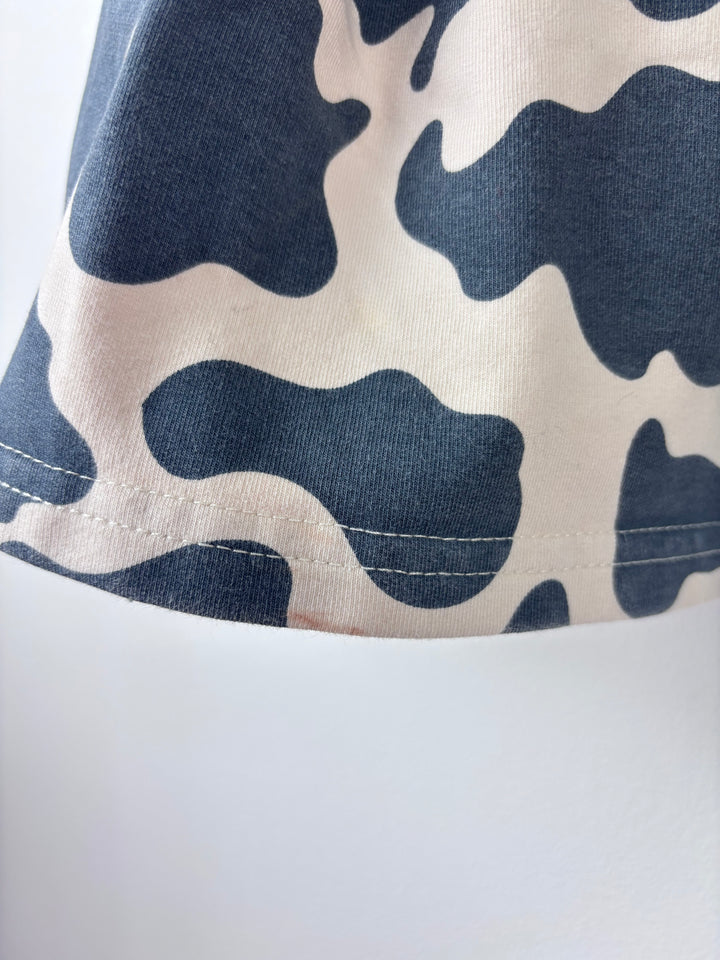Dear Sophie Black And White Cow Print Skirt 110/116 (5-6 Years)-Skirts-Second Snuggle Preloved