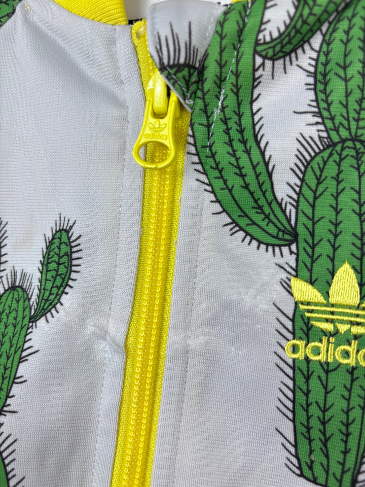 Adidas X Mini Rodini Grey Cactus Print Tracksuit 4-5 Years-Sets-Second Snuggle Preloved