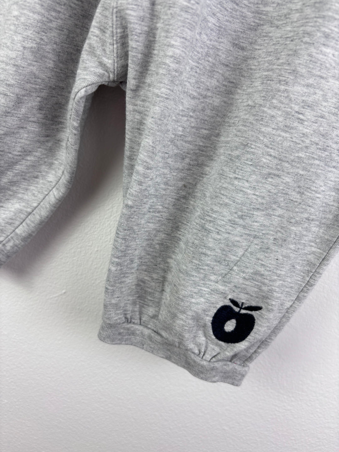 Smafolk Grey Cropped Joggers 5-6 Years-Shorts-Second Snuggle Preloved