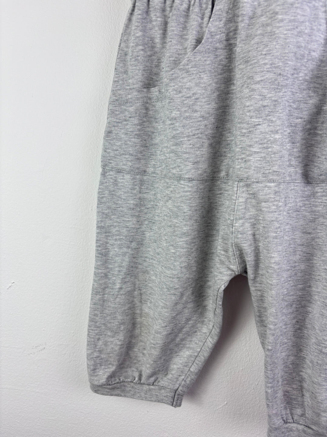 Smafolk Grey Cropped Joggers 5-6 Years-Shorts-Second Snuggle Preloved