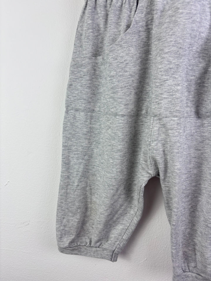 Smafolk Grey Cropped Joggers 5-6 Years-Shorts-Second Snuggle Preloved