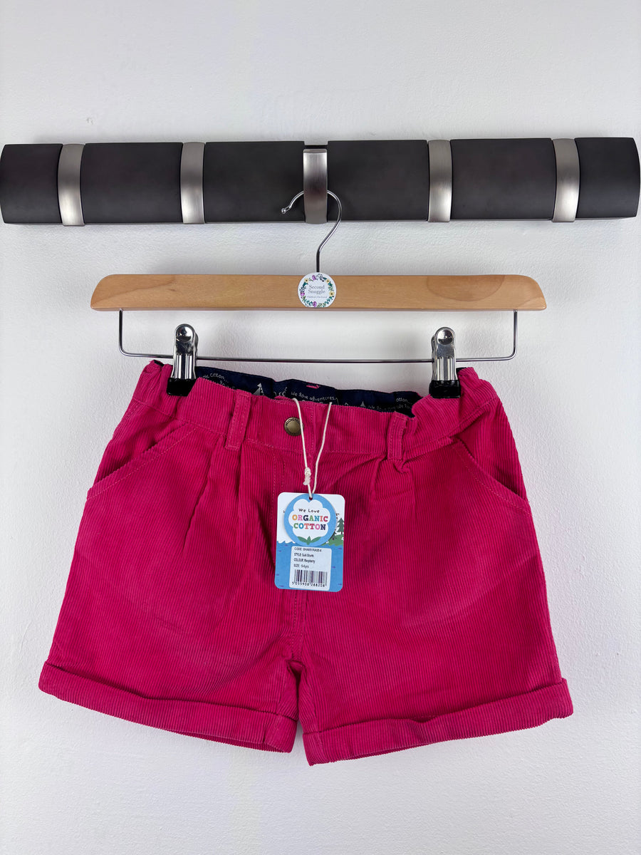 Frugi Pink Corduroy Shorts 5-6 Years-Shorts-Second Snuggle Preloved