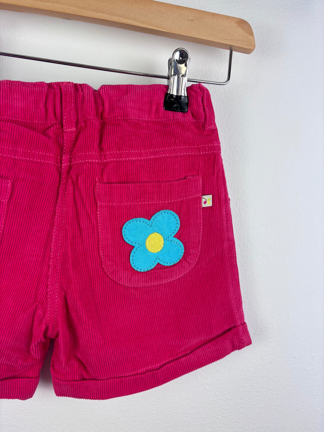 Frugi Pink Corduroy Shorts 5-6 Years-Shorts-Second Snuggle Preloved