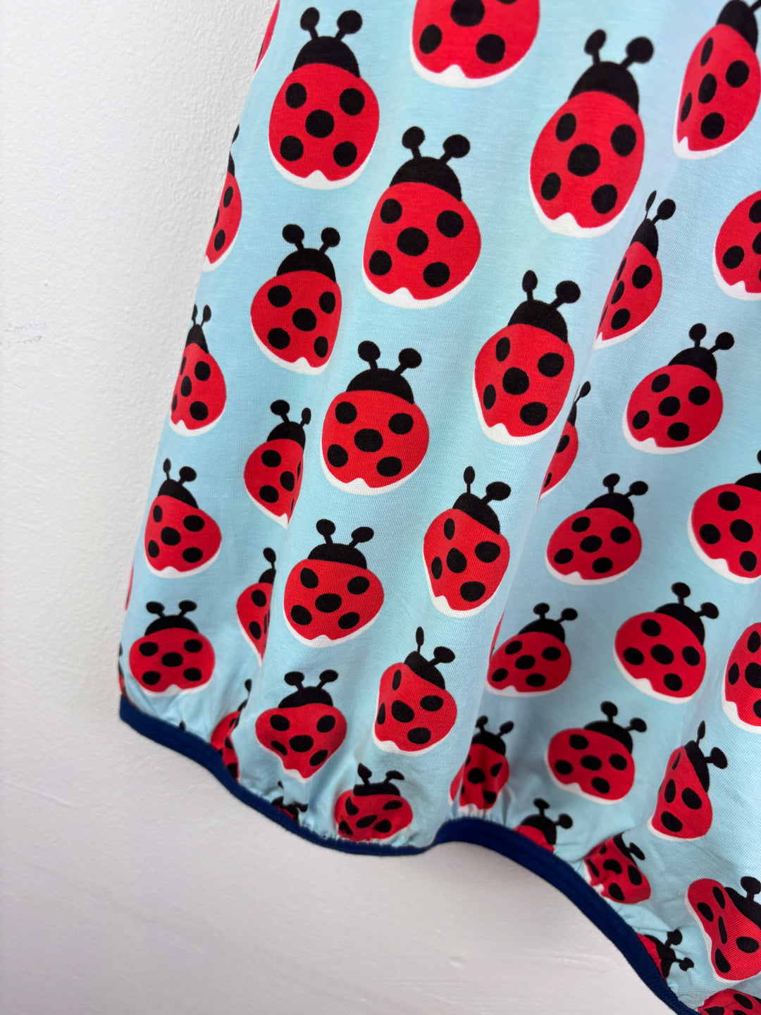Maxomorra Ladybird Print Dress 5-6 Years-Dresses-Second Snuggle Preloved
