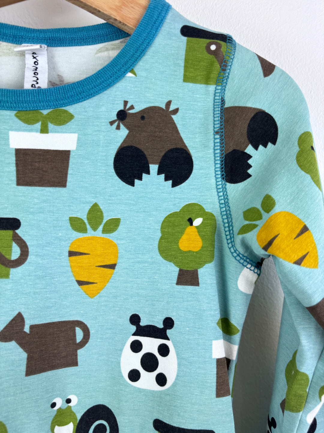 Maxomorra Garden Print Dress 4-6 Years 110/116-Dresses-Second Snuggle Preloved