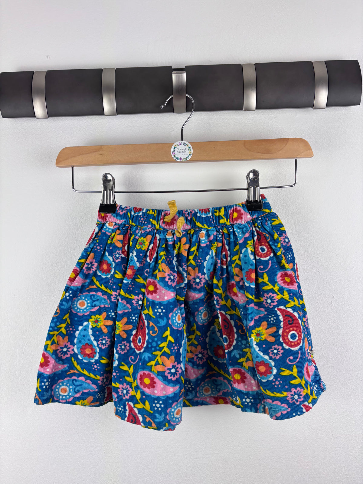 Frugi Floral Paisley Skirt 3-4 Years-Skirts-Second Snuggle Preloved