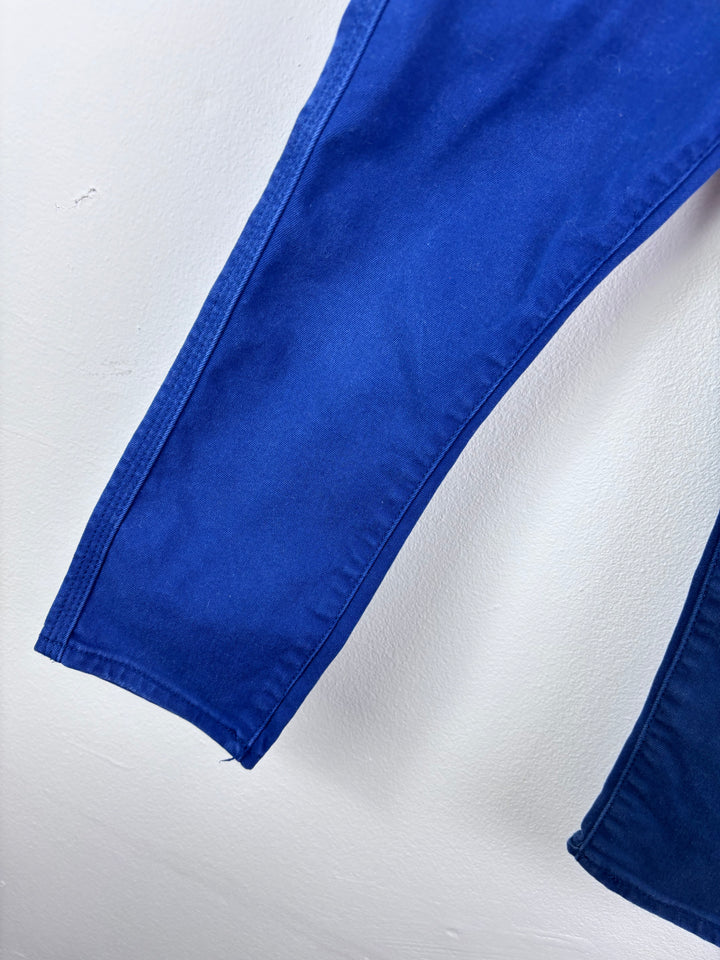 Boden Blue Pull On Trousers 3 Years-Trousers-Second Snuggle Preloved