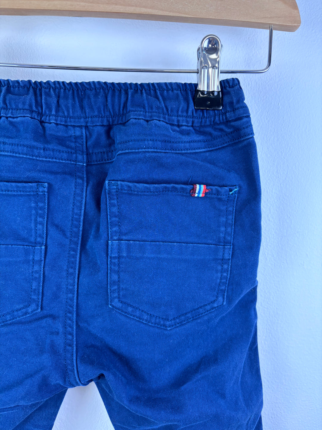 Boden Blue Pull On Trousers 3 Years-Trousers-Second Snuggle Preloved