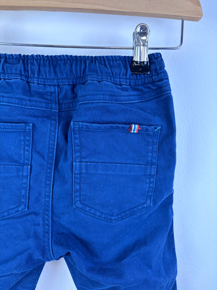 Boden Blue Pull On Trousers 3 Years-Trousers-Second Snuggle Preloved