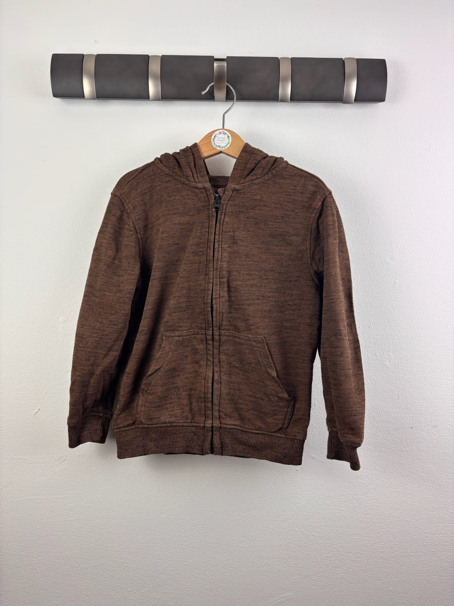 George Brown Zip Up Hoodie 5-6 Years-Hoodies-Second Snuggle Preloved