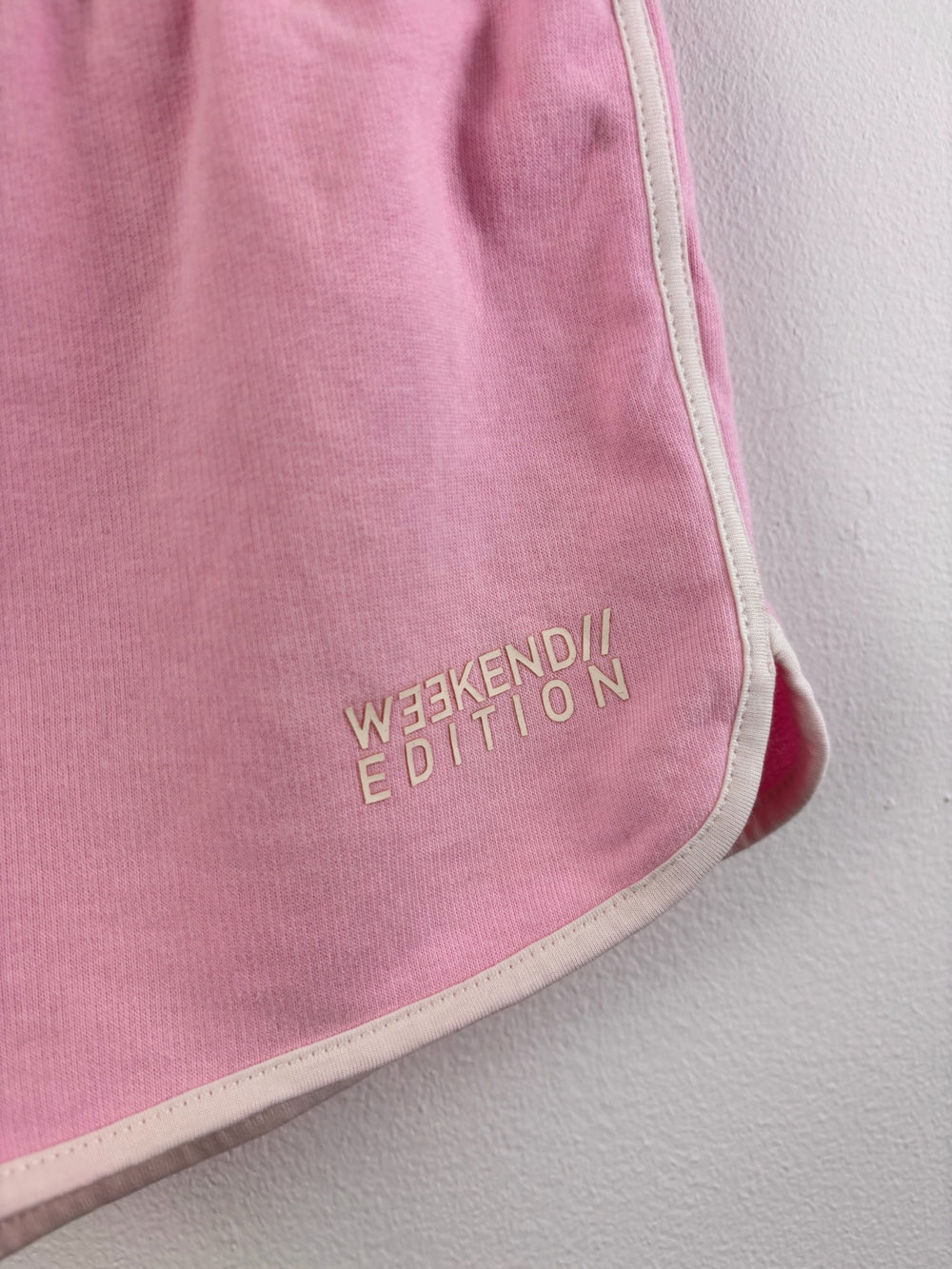 M&S Pink Weekend Edition Jersey Shorts-Shorts-Second Snuggle Preloved