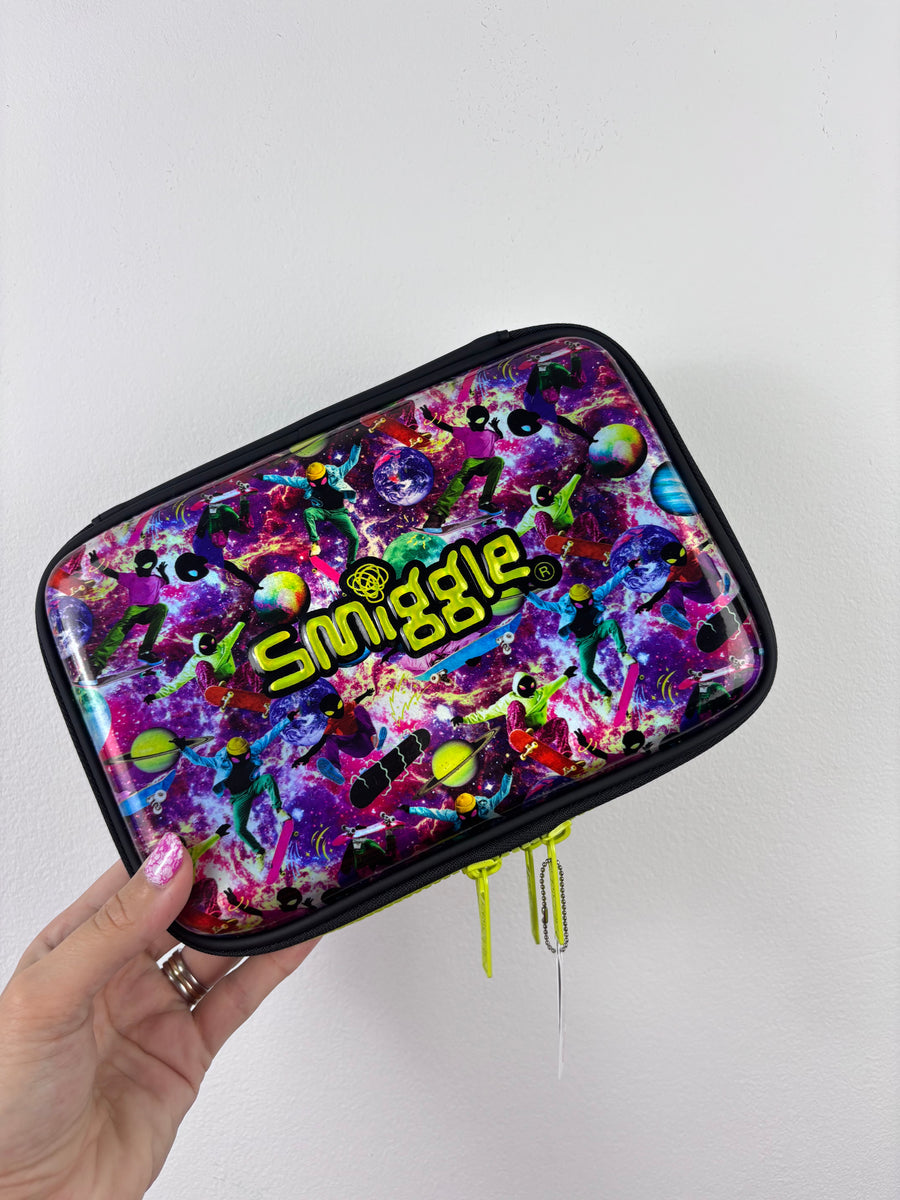 Smiggle Space Print Pencil Case-Accessories-Second Snuggle Preloved