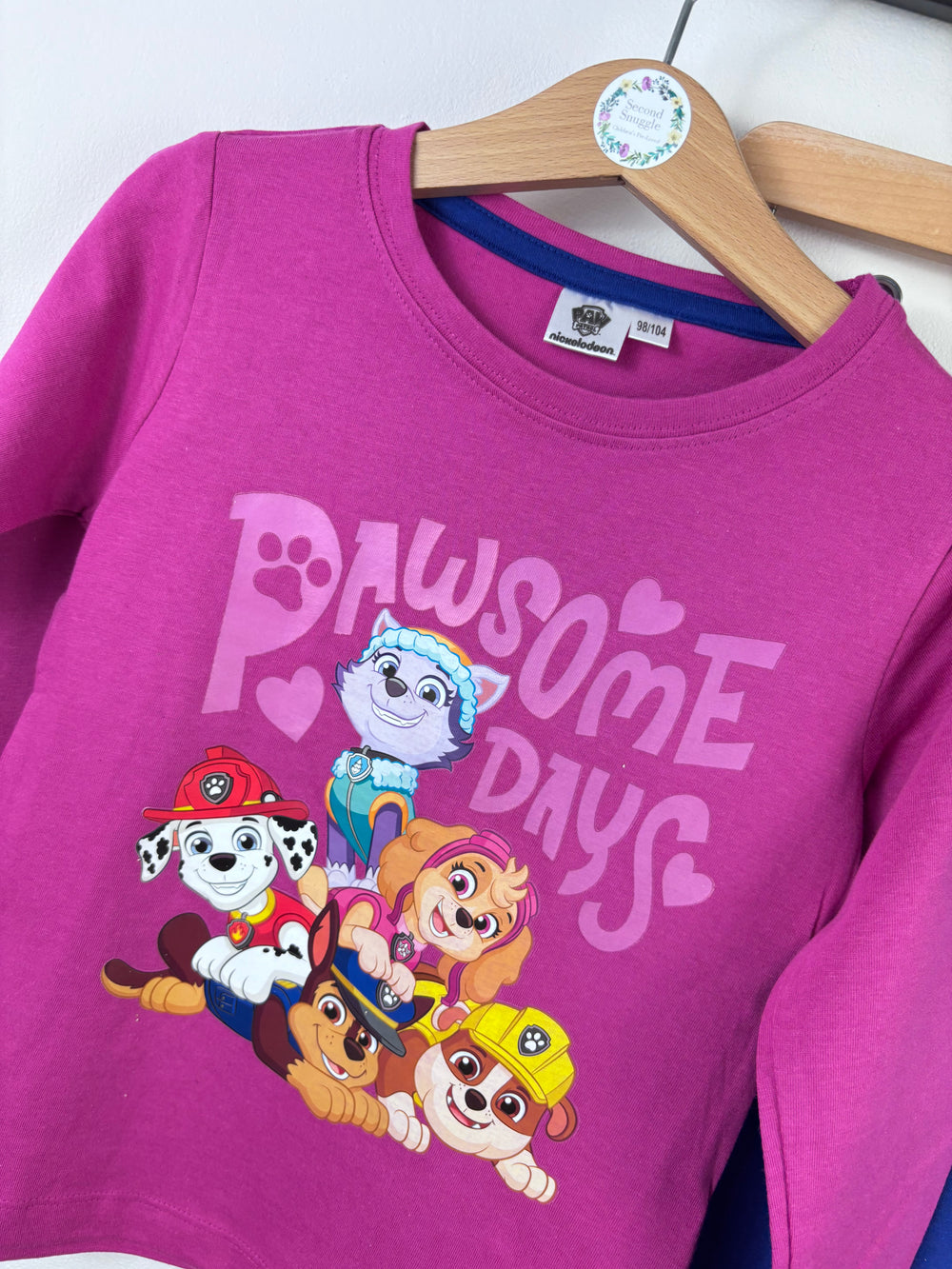 Paw Patrol Pink Pawsome Days Pyjamas-Night Wear-Second Snuggle Preloved