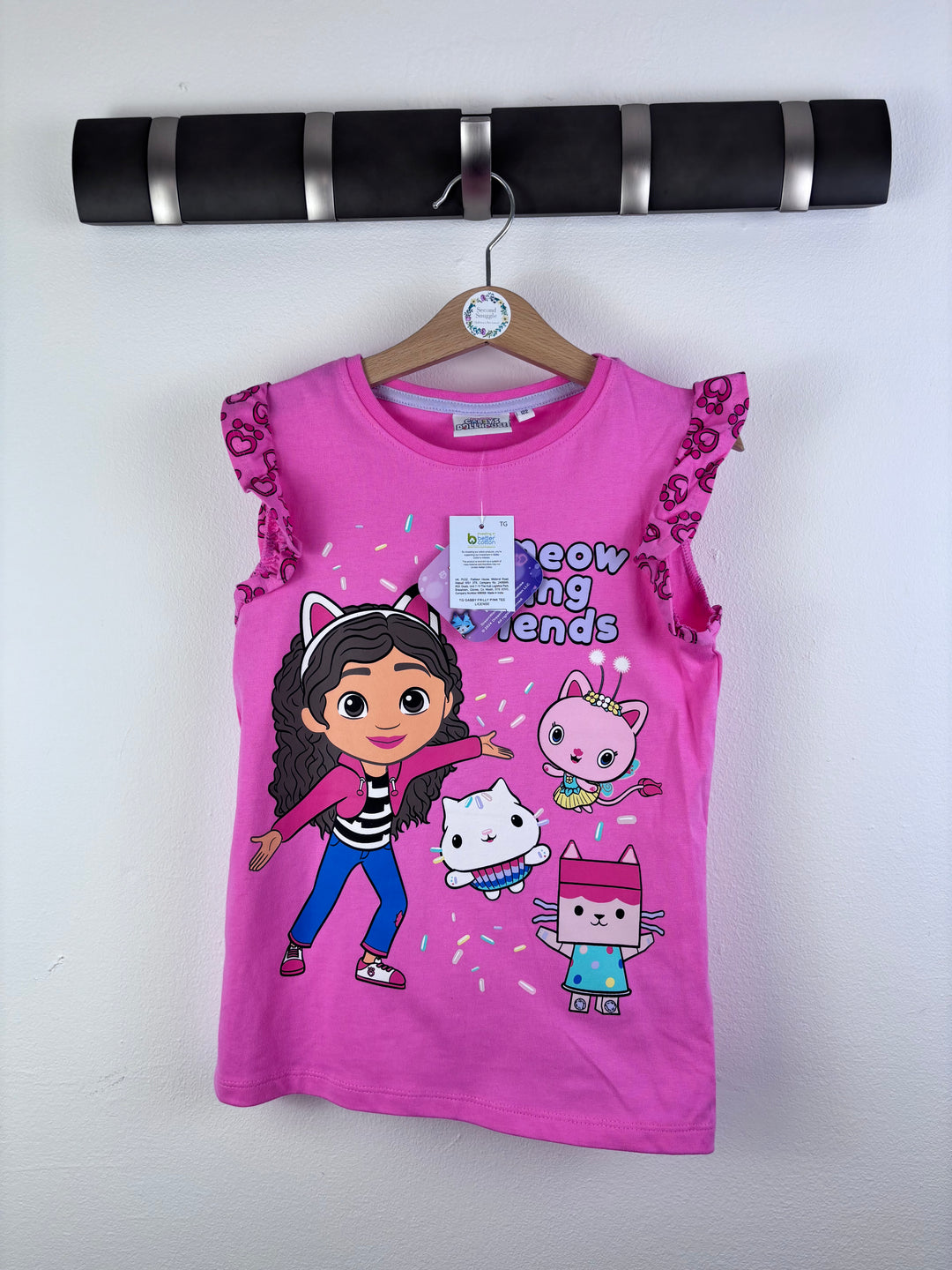 Pep&Co Pink Gabby’s Dollhouse Top 6-7 Years-Tops-Second Snuggle Preloved