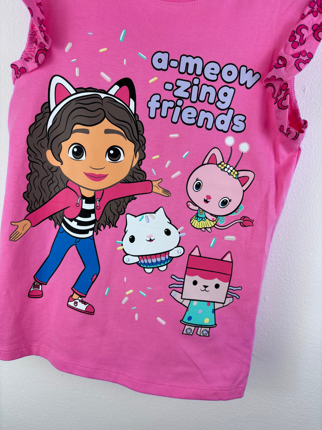 Pep&Co Pink Gabby’s Dollhouse Top 6-7 Years-Tops-Second Snuggle Preloved