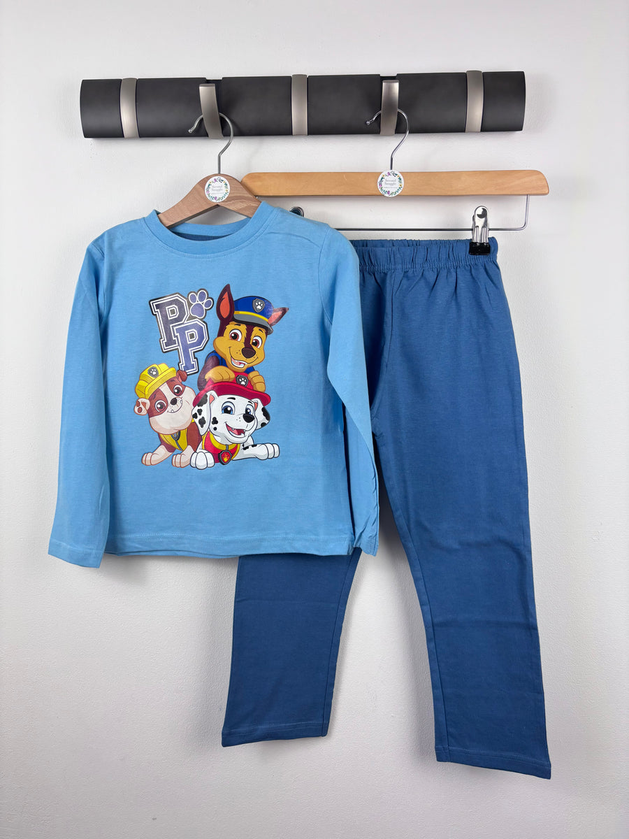 Paw Patrol Blue Character Pyjamas-Night Wear-Second Snuggle Preloved