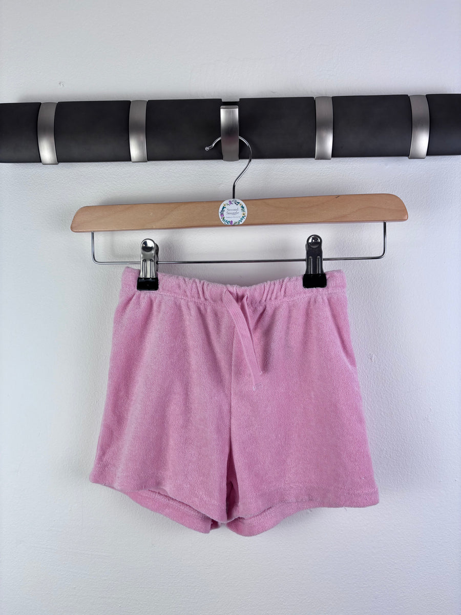 H&M Pink Towelling Shorts 2-3 Years-Shorts-Second Snuggle Preloved