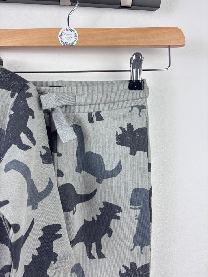Next Grey Dinosaur Print Tracksuit-Sets-Second Snuggle Preloved