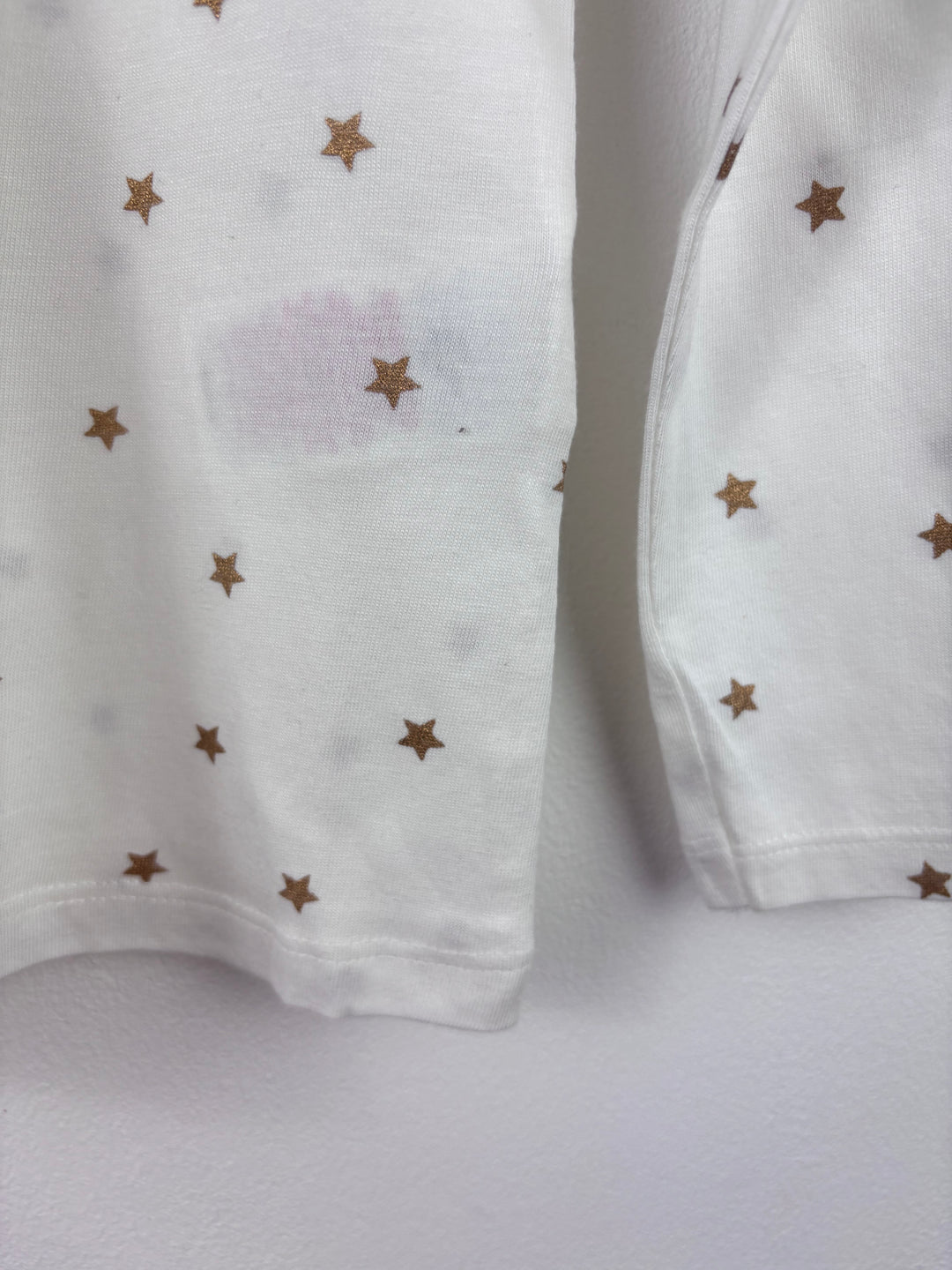 Boden White Star Print Long Sleeve Top-Tops-Second Snuggle Preloved