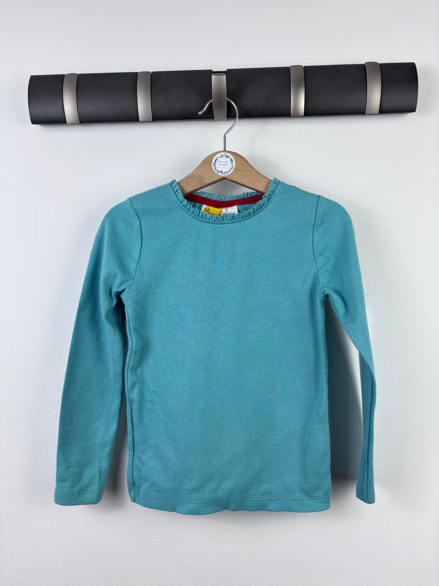 Boden Teal Long Sleeve Top-Tops-Second Snuggle Preloved