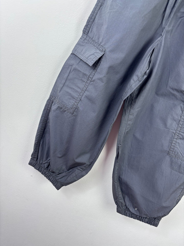 Next Black Cargo Trousers-Trousers-Second Snuggle Preloved