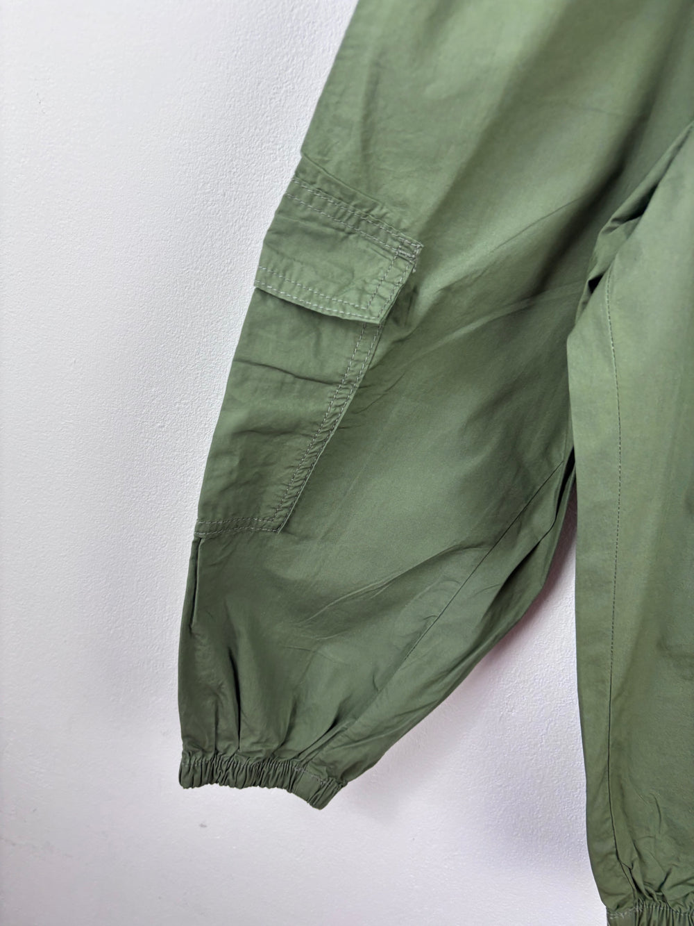 Next Green Cargo Trousers-Trousers-Second Snuggle Preloved