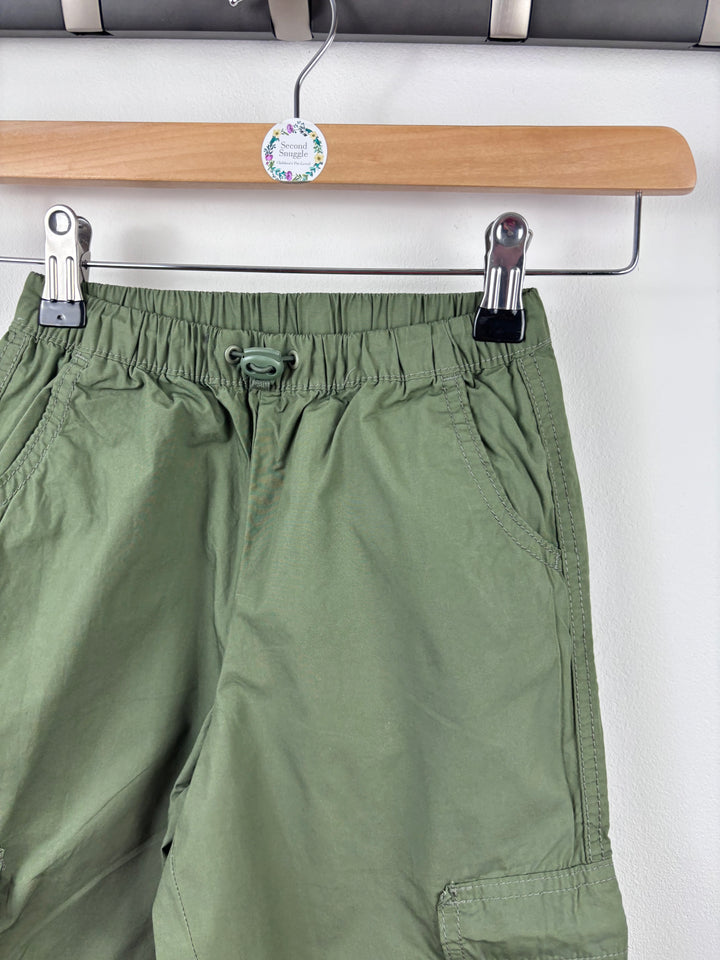 Next Green Cargo Trousers-Trousers-Second Snuggle Preloved