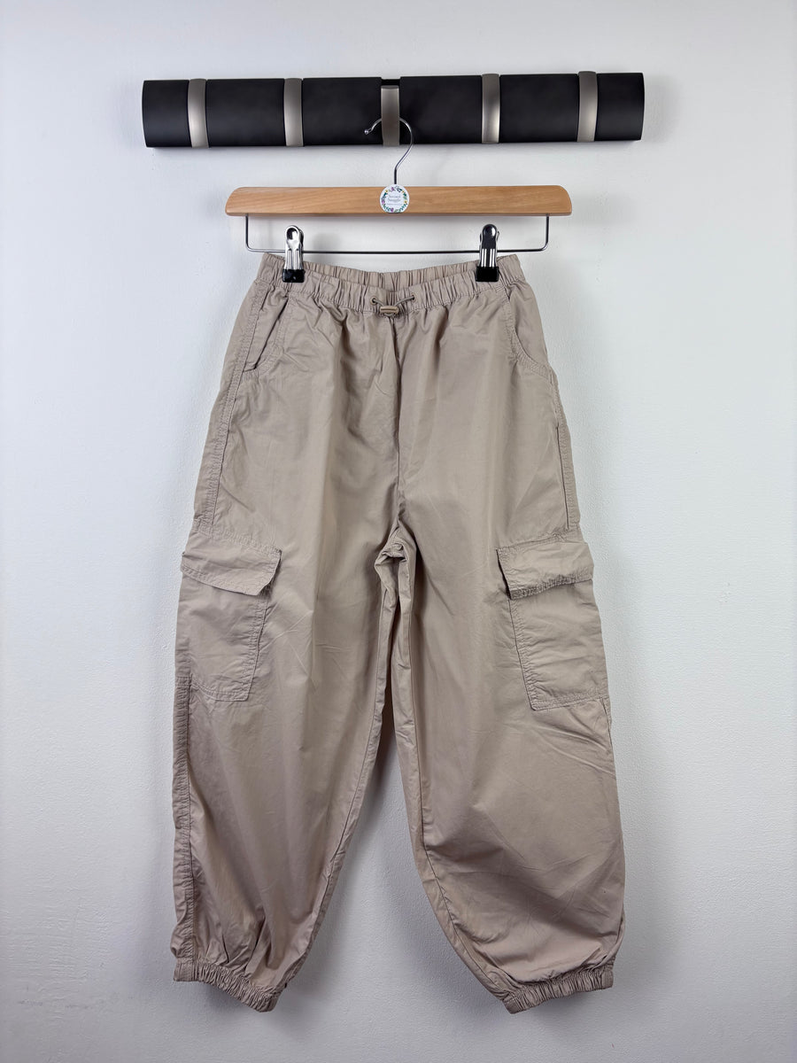 Next Beige Cargo Trousers-Trousers-Second Snuggle Preloved